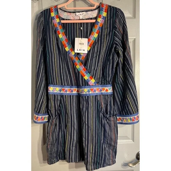 Anthropologie Laia Nantucket Romper NWT Size Small - Picture 5 of 14